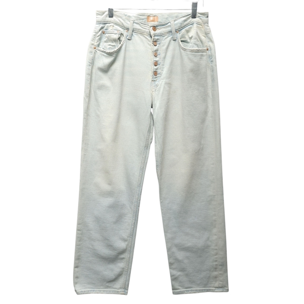 MOTHER The Pixie Tomcat Ankle Jeans In Piña Colada Paradise - Picture 4 of 14